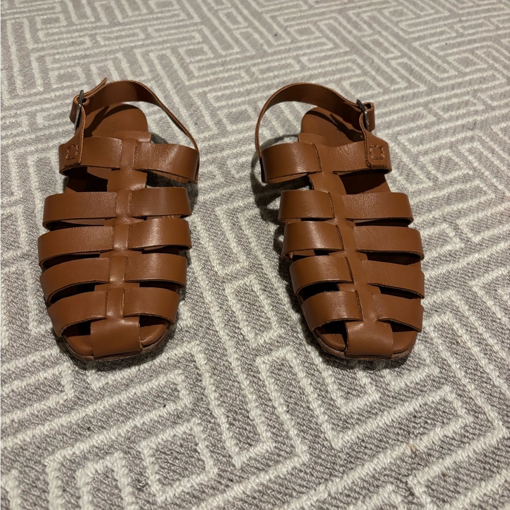 Brown Leather Lake Jenni Kayne Sandals